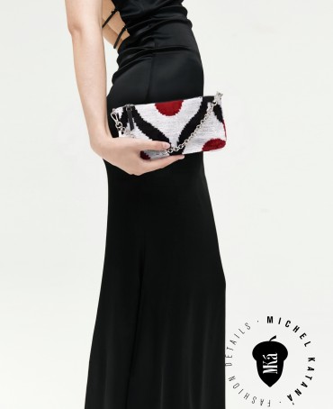 Шелковый (Бахмаль) Клатч-конверт-папка-косметичка AETERNA CONCORDIA! (Извечная Гармония) AETERNA CONCORDIA!_Thiny/S